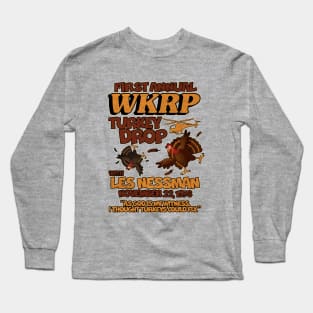 Thanksgiving 1st Annual WKRP Turkey Drop Long Sleeve T-Shirt